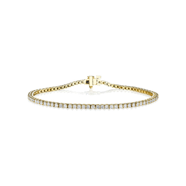 Tennis, Anyone? 2 carat Diamond Bracelet by Marina Fragoso
