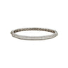 Baguette & Pavé Diamond Bangle by Marina Fragoso