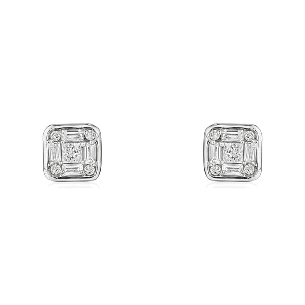 Order and Progress • Diamond Earrings