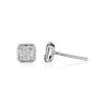 Order and Progress Diamond Earrings - side view