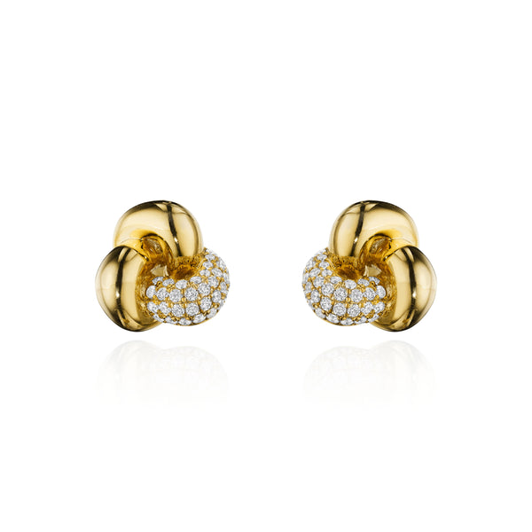 Trillium Diamond Earrings