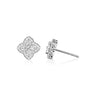 Marrakesh diamond earrings, side view