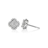Lucky • Diamond Earrings, side view