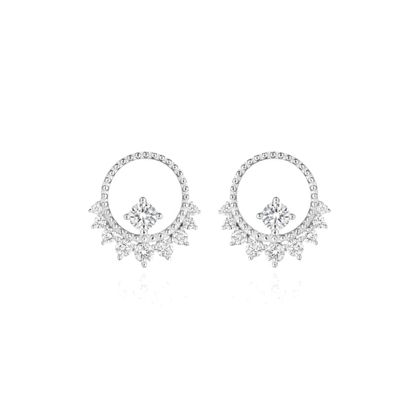 Mandala • Diamond Earrings