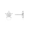 Brightest Star Diamond Earstuds, side view