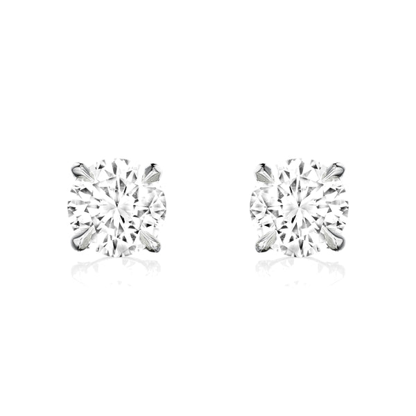 Point of Light Diamond Studs • 1.4 carats total