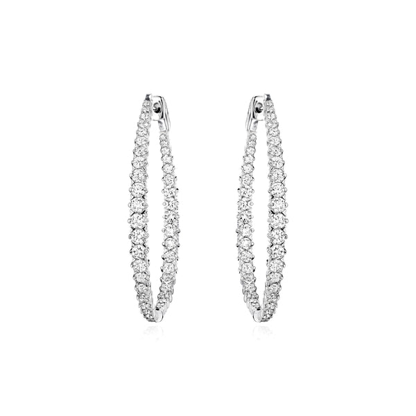 Mobius • Diamond Earrings