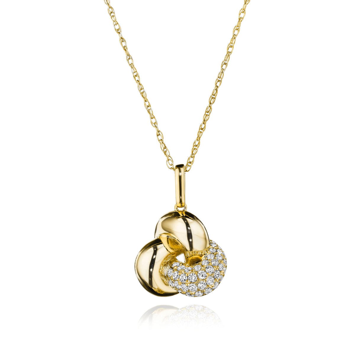 Trillium Diamond Necklace