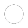 5 Carat Round Cut Diamond Necklace