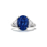 Custom Sapphire and Diamond Ring
