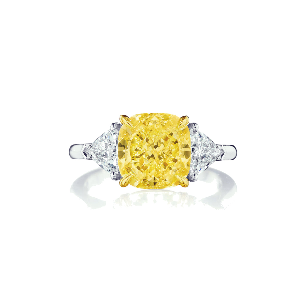 Fancy Intense Yellow Diamond Ring