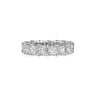 Asscher Cut • 7 carat Diamond Eternity Band