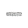Oval Cut Diamond Eternity Band • 3 carat