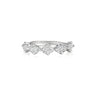 East West Pear Diamond 5 Stone Ring • 1.5 carat