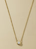 Triple Bezel 1 Carat Round Diamond Pendant by Marina Fragoso