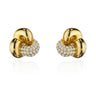 Trillium • Diamond Earrings by Marina Fragoso