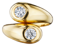 Bypass Diamond Ring by Marina Fragoso