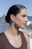 Diamond Hoop Earrings worn in the Marina Fragoso Rio campaign