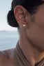 Heart Diamond Studs worn in the Marina Fragoso Rio campaign