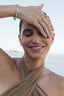 Heart Diamond Studs worn in the Marina Fragoso Rio campaign