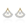 Fan Dance • Diamond Earrings by Marina Fragoso