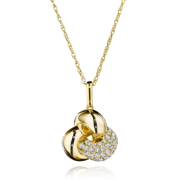 Trillium • Diamond Necklace by Marina Fragoso