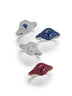 Diamond Oval Candy Ring by Marina Fragoso