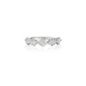 East West Pear Diamond 5 Stone Ring • 1.5 carat by Marina Fragoso