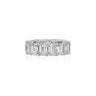 Emerald Cut Diamond Eternity Band • 7 carat by Marina Fragoso