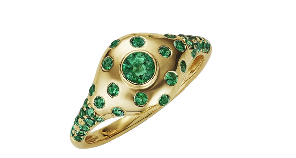 Glitter Ring by Marina Fragoso