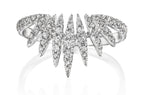Half Burst Diamond Ring by Marina Fragoso