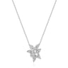Marquise Cluster Diamond Pendant by Marina Fragoso