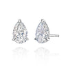 Pear Shape Diamond Studs by Marina Fragoso