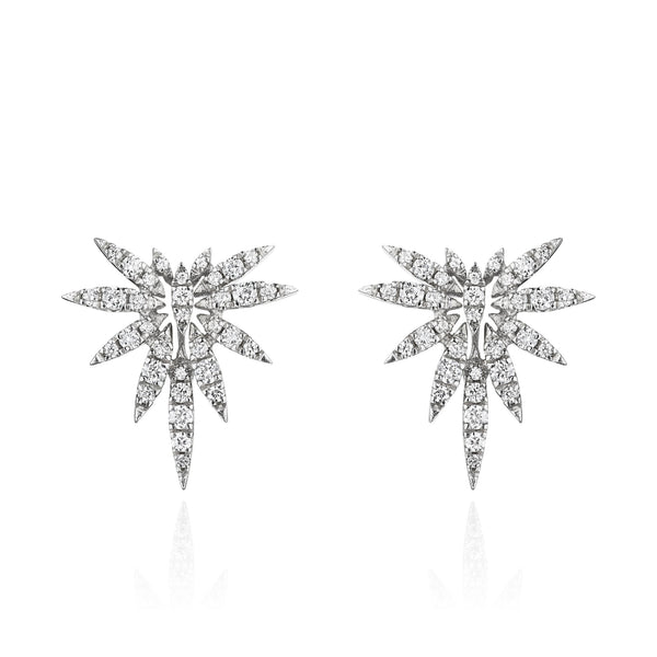 Phoenix • Diamond Earrings by Marina Fragoso