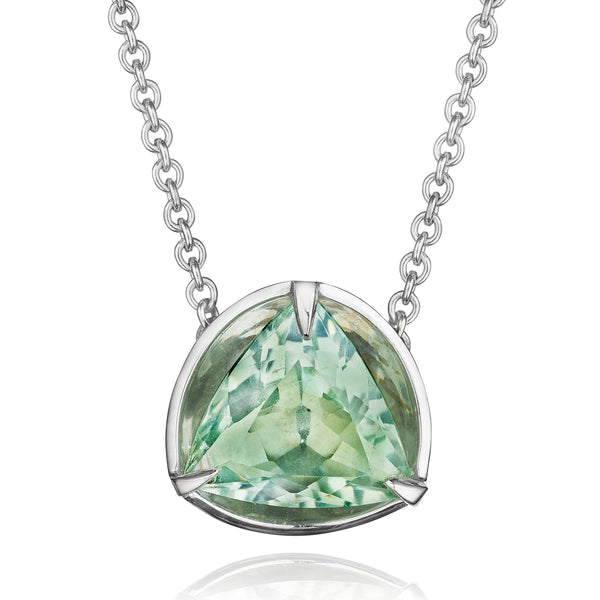 Prasiolite Satellite Necklace by Marina Fragoso