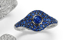 Round Sapphire Candy Ring