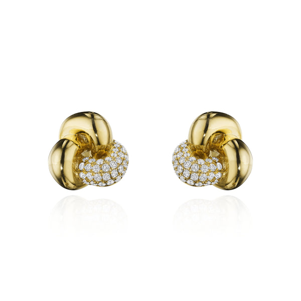 Trillium Diamond Earrings