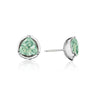 Prasiolite Satellite Earstuds