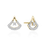 Fan Dance • Diamond Earrings